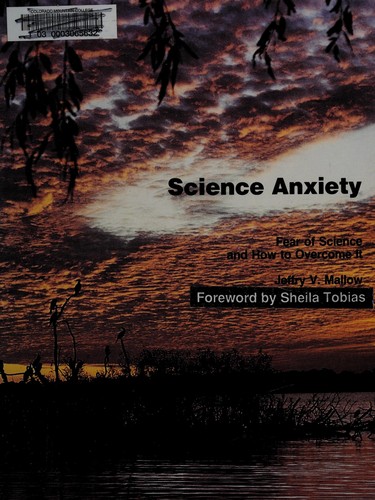 Cover for Science anxiety
