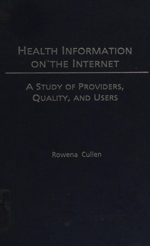 Cover for Health information on the Internet