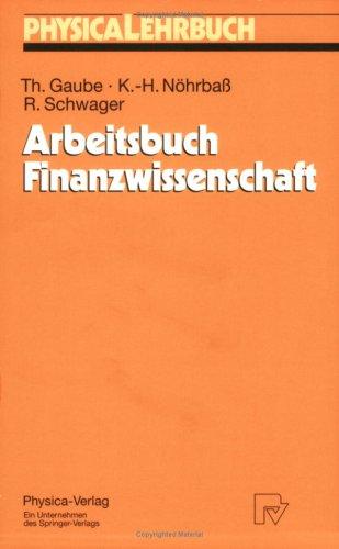 Cover for Arbeitsbuch Finanzwissenschaft (Physica-Lehrbuch)