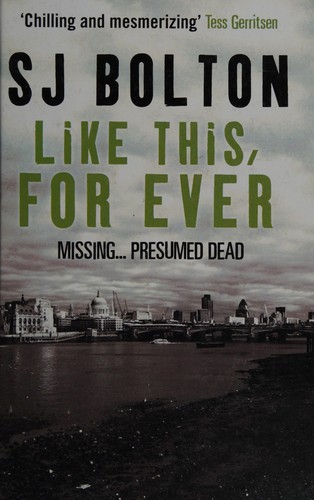 Cover for Like this, for ever