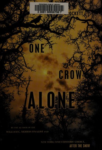 Cover for One crow alone