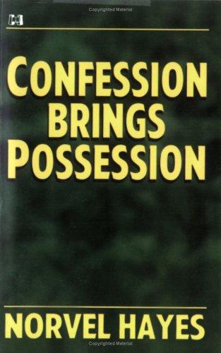 Cover for Confession Brings Possession