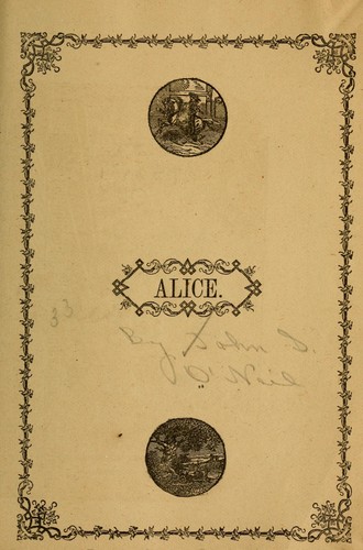 Cover for Alice