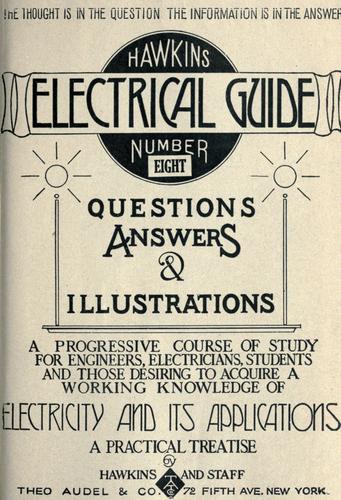 Cover for Hawkins electrical guide