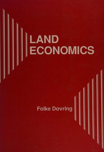 Cover for Land economics