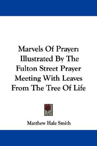 Cover for Marvels Of Prayer