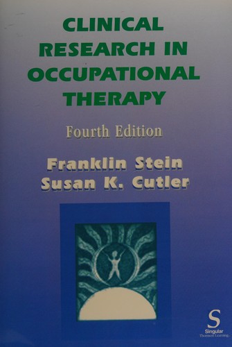 Cover for Clinical research in occupational therapy