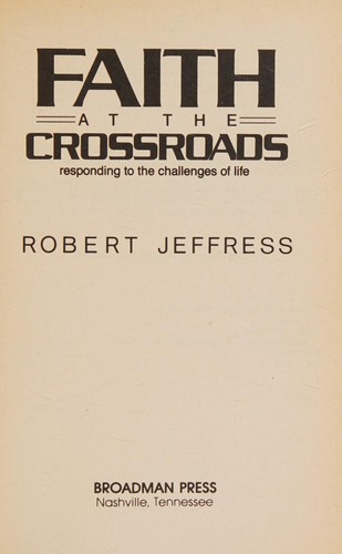 Cover for Faith at the crossroads