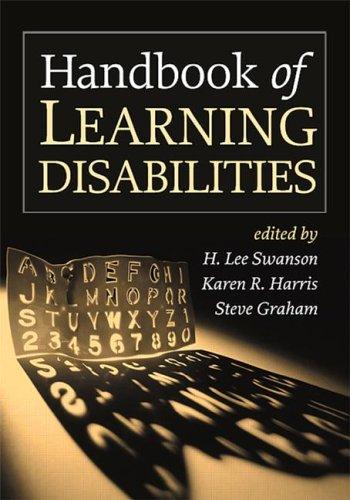 Cover for Handbook of Learning Disabilities