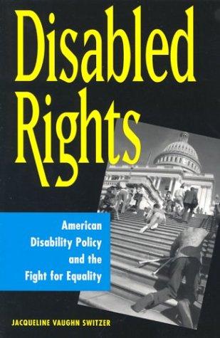 Cover for Disabled rights