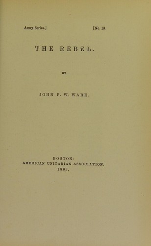 Cover for The rebel