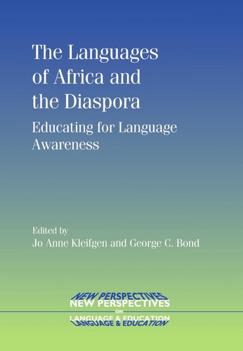 Cover for The languages of Africa and the diaspora