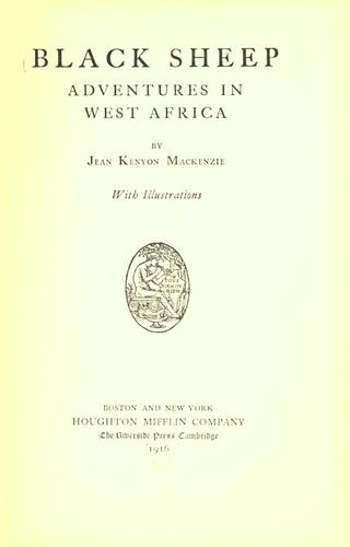 Cover for Black sheep