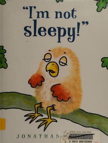 Cover for "I'm not sleepy!"