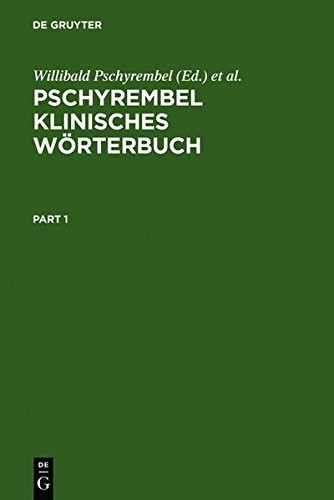 Cover for Pschyrembel klinisches Wörterbuch (German Edition)