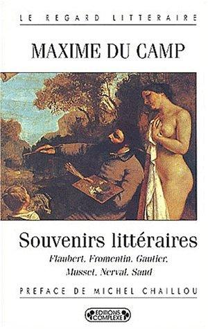 Cover for Souvenirs littéraires