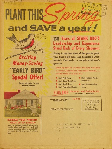 Cover for Plant this spring and save a year!