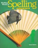 Cover for Working Words in Spelling