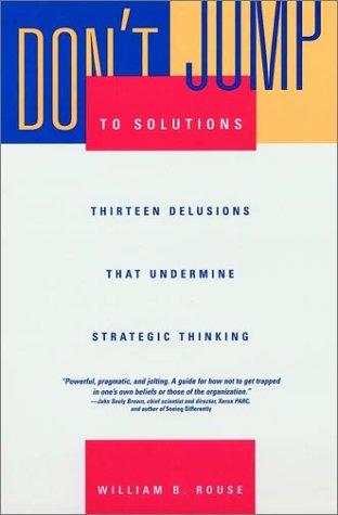 Cover for Don't jump to solutions