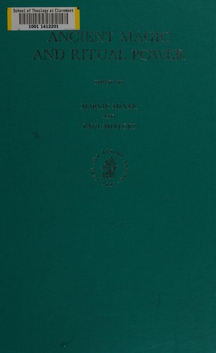 Cover for Ancient magic and ritual power
