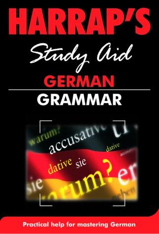 Cover for German Grammar (Harrap's German Study Aid)