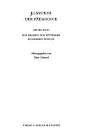 Cover for Klassiker der Pädagogik