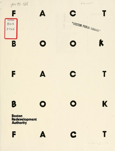 Cover for Fact book