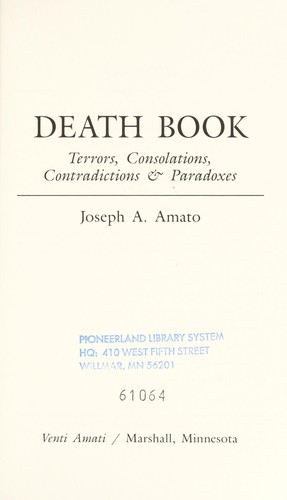 Cover for Death book
