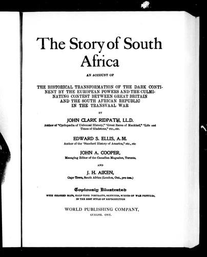 Cover for The Story of South Africa