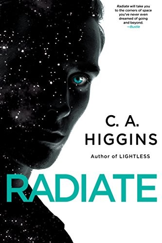 Cover for Radiate (The Lightless Trilogy Book 3)