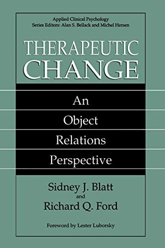 Cover for Therapeutic Change