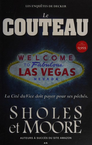 Cover for Le couteau