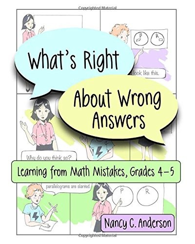 Cover for What's Right About Wrong Answers: Learning From Math Mistakes, Grades 4-5
