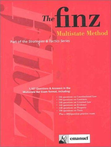 Cover for The Finz Multistate Method (Strategies & Tactics Series)