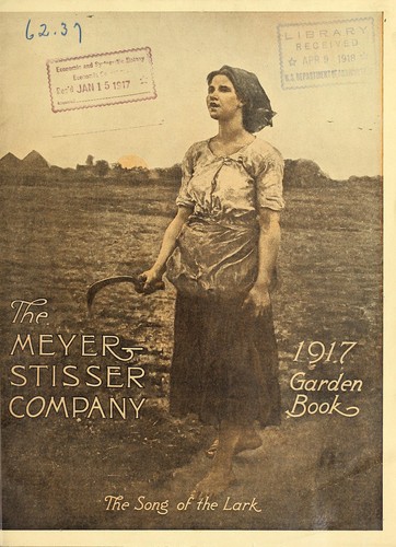 Cover for 1917 garden book