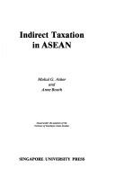 Cover for Indirect taxation in ASEAN