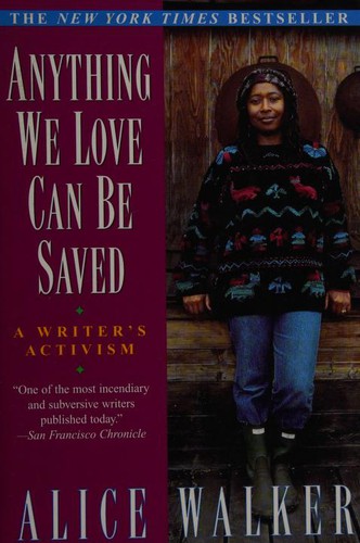 Cover for Anything we love can be saved