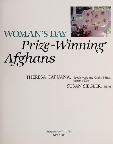 Cover for Woman's day prize-winning quilts, coverlets & afghans