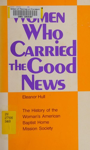 Cover for Women who carried the good news