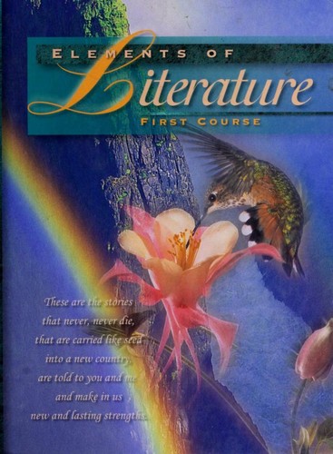Cover for Elements of Literature