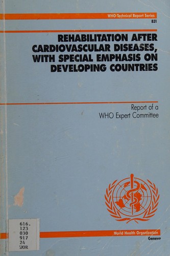 Cover for Rehabilitation after cardiovascular diseases, with special emphsis on developing countries