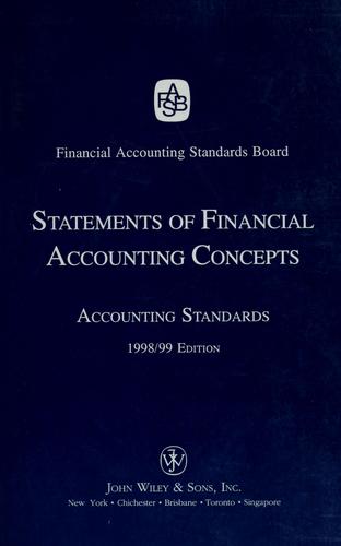 Cover for Statements of Financial Accounting Concepts