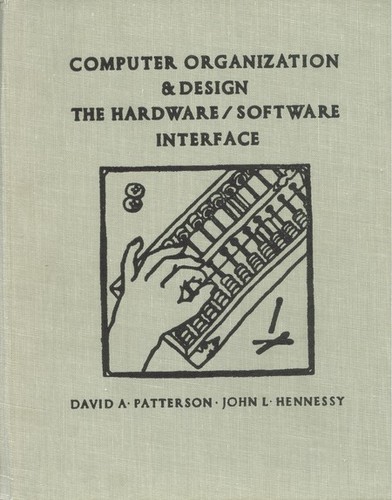 Cover for Computer organization and design