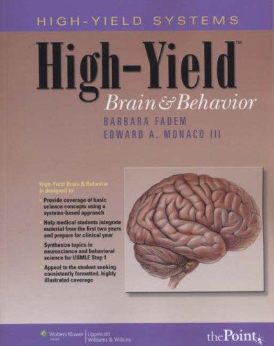 Cover for High-Yield™ Brain and Behavior (High-Yield™ Systems Series)