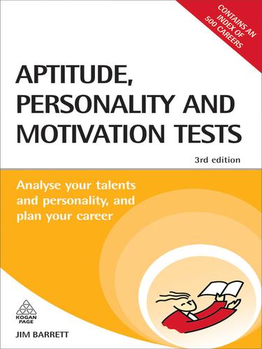 Cover for Aptitude, Personality and Motivation Tests