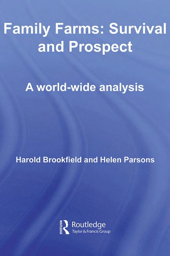 Cover for FAMILY FARMS: SURVIVAL AND PROSPECT: A WORLD-WIDE ANALYSIS.