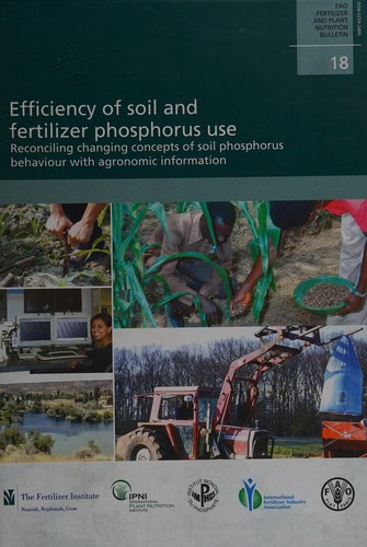 Cover for Efficiency of soil and fertilizer phosphorus use