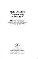 Cover for Multi-objective programming in the USSR