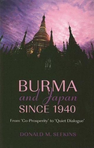 Cover for Burma And Japan Since 1940