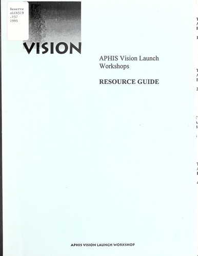 Cover for Vision